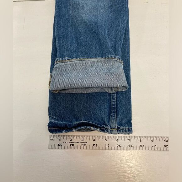 True Religion Jeans Men’s 38 Blue Rocco Distressed Denim Relaxed Skinny #10438 - Picture 13 of 13